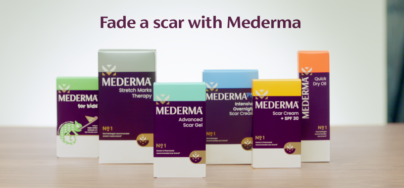 Mederma Scar Cream Plus SPF 30, Triple-Action Scar Treatment, 40g 2 Twin Pack