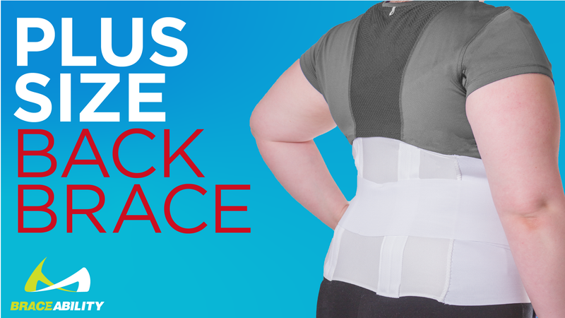 BraceAbility Low Back Compression Brace - Wraparound Lumbar Support Belt for Herniated or Bulging Discs, Pinched Nerve Pain Relief, Degenerative Disc Disease and Hip Strains for Men and Women (L) L