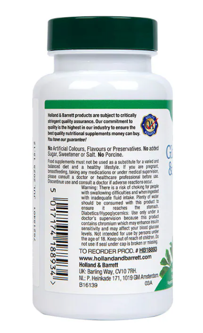 Holland & Barrett Glucomannan Complex 60 Capsules - BeesActive Australia