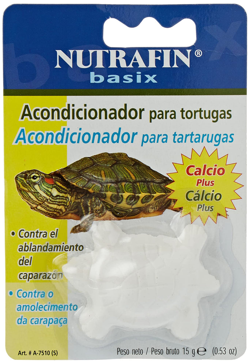Nutrafin Basix Turtle Conditioner, for turtles, strengthens the shell of turtles, prevents the acidification of the water through feces, 15g 15 g (pack of 1) - BeesActive Australia