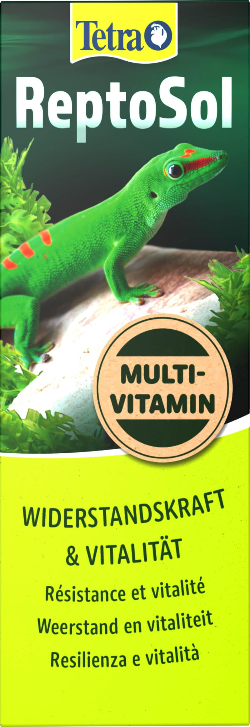 Tetra ReptoSol (high-quality liquid vitamin supplement food for all reptiles, multivitamin preparation, nutritional supplement increases resistance), 50 ml bottle - BeesActive Australia