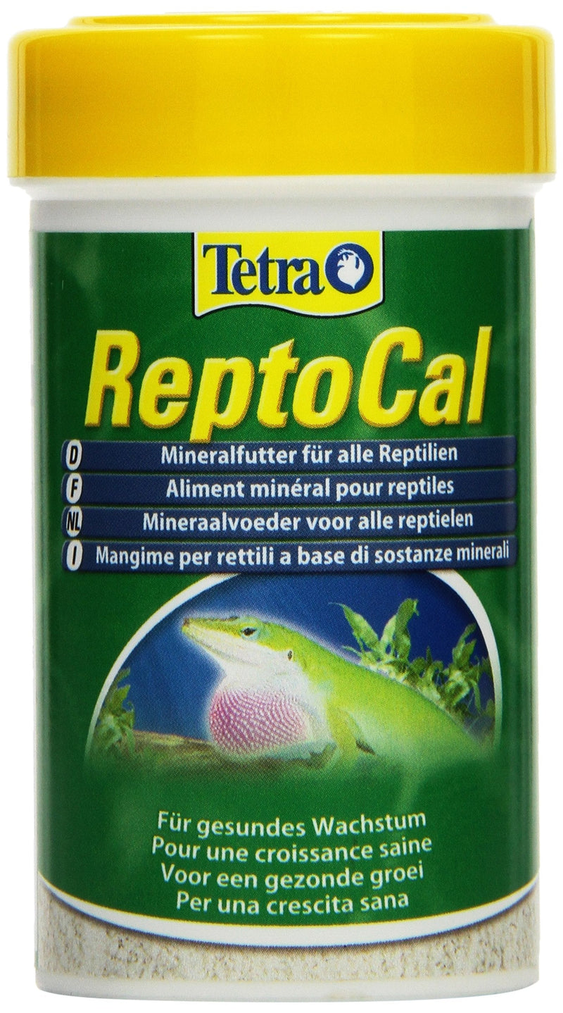 Tetra ReptoCal - mineral food for healthy bone growth in powder form for all reptiles, 100 ml can - BeesActive Australia