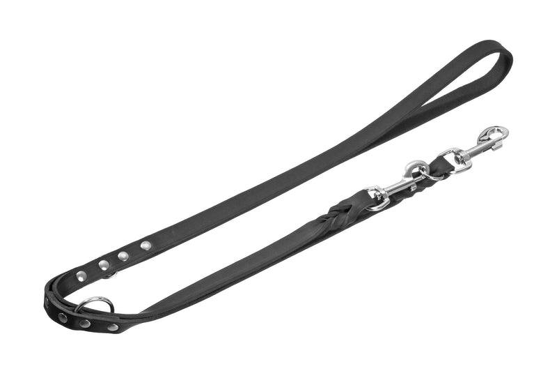 Karlie lead Rondo, braided L: 200 cm W: 18 mm black 200X1.8X0.4 - BeesActive Australia