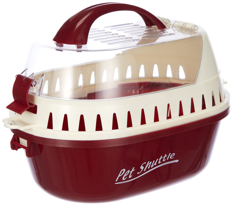 Karlie transport box Pet Shuttle L: 25 cm W: 19 cm H: 18 cm red L 10 x W 5 x H 10 cm - BeesActive Australia