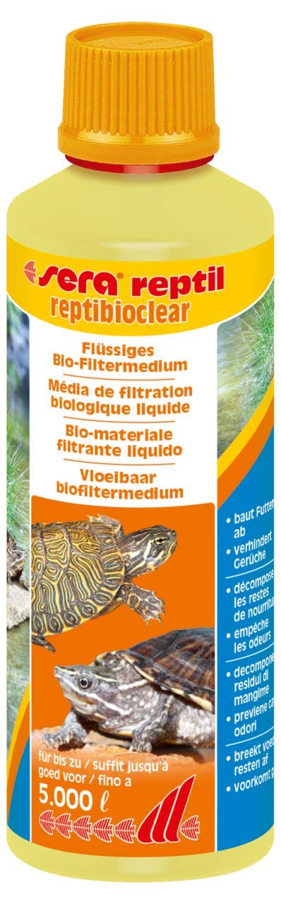 sera reptibioclear 250 ml - Liquid organic filter medium for removing food residues, water turtles 250ml - BeesActive Australia