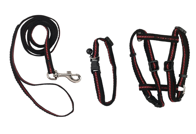 Kerbl Pet 83785 Set of collar, harness and leash for cats reflective - BeesActive Australia