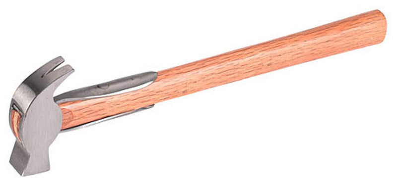 Horse shoeing hammer with reinforced wooden handle, 33cm - BeesActive Australia