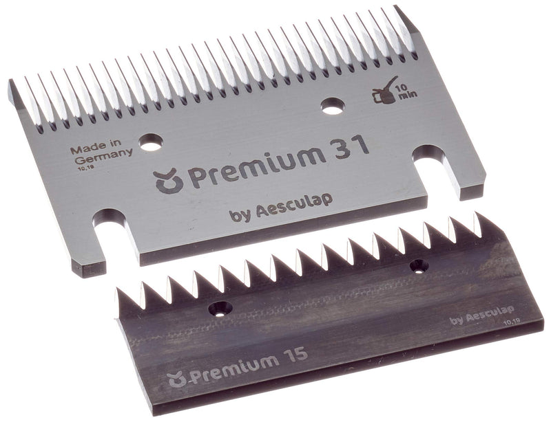 Kerbl 18910 shearing blade set Constanta3 cattle/horse standard, 15/31 teeth - BeesActive Australia