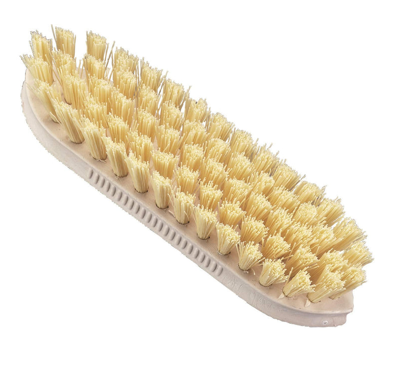 Kerbl 29178 cleaning and scrubbing brush root brush, yellow bristles, 22cm - BeesActive Australia