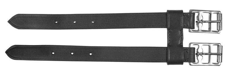 Kerbl - saddle girth extension - leather - up to 27 cm black - BeesActive Australia