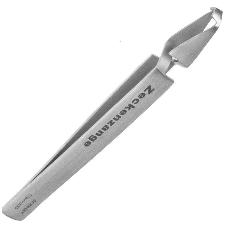 May tick tweezers for dogs and cats - tick tweezers - tweezers for removing ticks - angled tip - stainless steel - BeesActive Australia