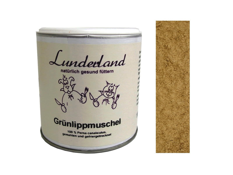 Lunderland Green Lipped Mussel Powder for Dogs and Cats for Joint Problems 250g 250g (Pack of 1) - BeesActive Australia