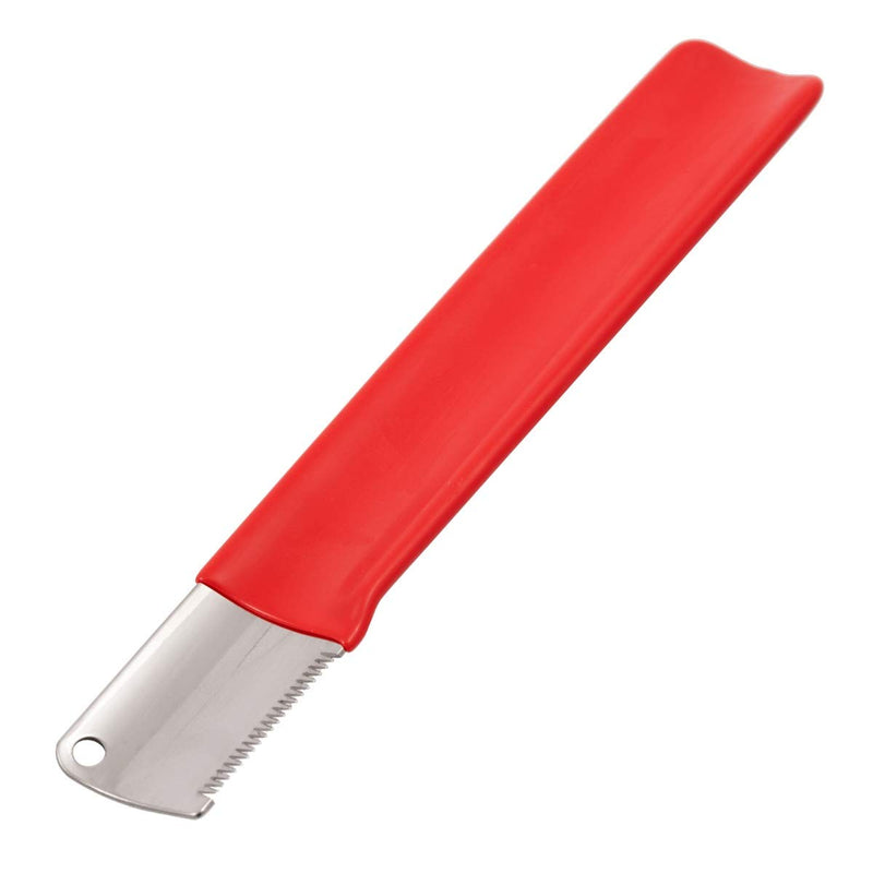 Groom Professional Hardened Steel Heavy Duty Pet Hair Stripping Knife, Excellence in Animal Grooming, Easy-Grip Handle, Perfect for Removing Dead Hair, Type - Fine 11 cm - BeesActive Australia
