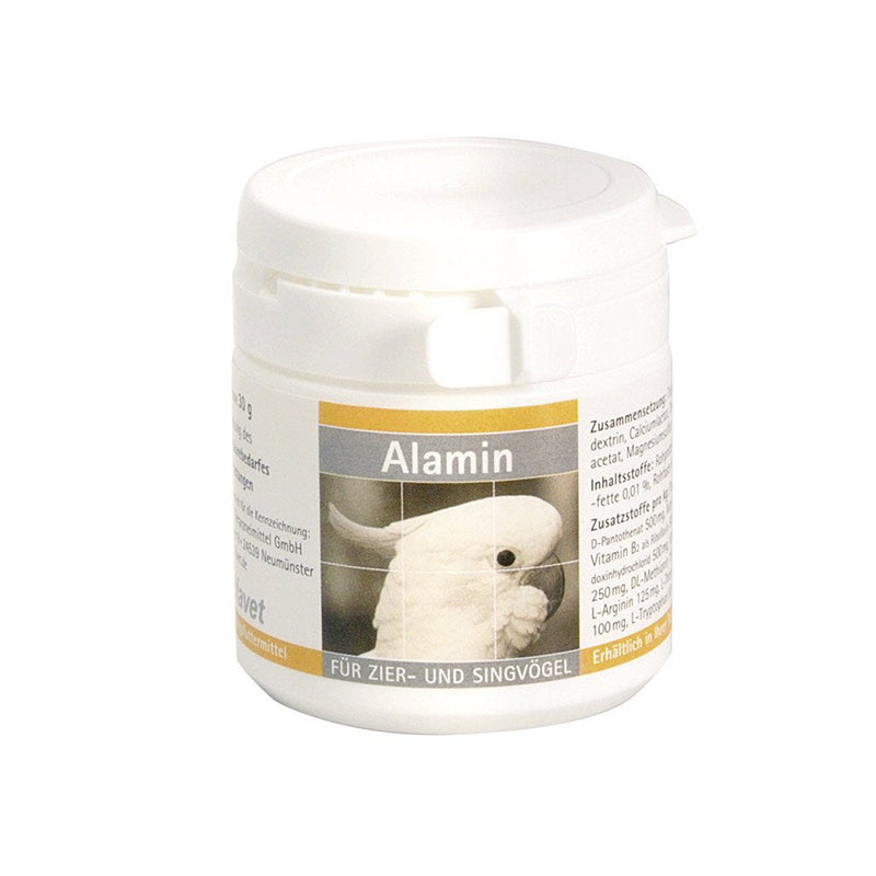 alfavet alamin, B vitamins and amino acids, energy and immune system, for stress, supplementary feed for ornamental and songbirds, powder 30g - BeesActive Australia