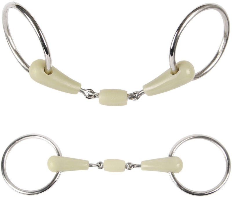 Harry's Horse snaffle bit double broken Apple, size: 13.5 - BeesActive Australia