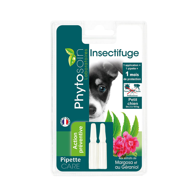 Phytosoin 092631 insect repellent pipettes for small dogs, 2 pieces - BeesActive Australia