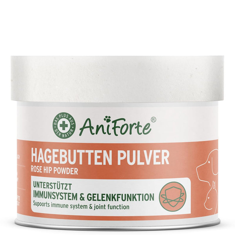 AniForte rose hip powder for dogs & cats 250g - 100% rose hips, rich in vitamin C, to support the immune system - BeesActive Australia