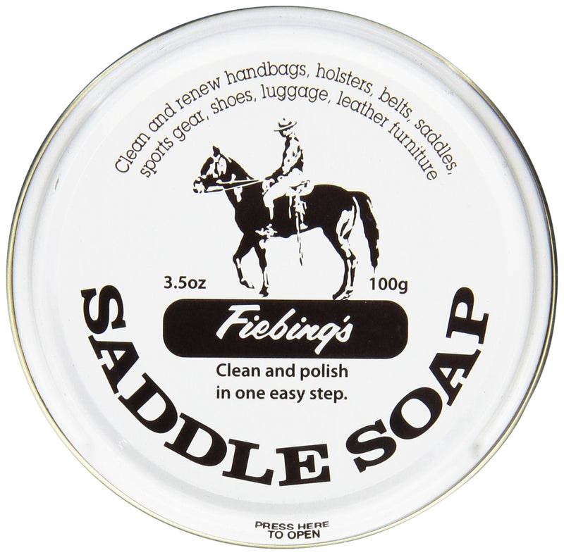 Fiebing's Saddle Soap White 3.5 oz | Polish and Clean Leather | Revives Color - BeesActive Australia