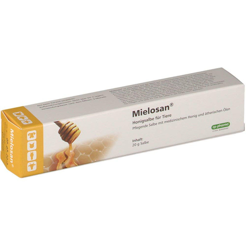 CP Mielosan honey ointment for animals with med.hon.u.aet.oil - BeesActive Australia