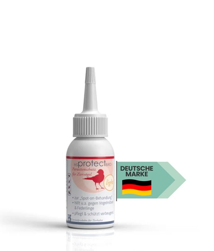 HS Spot on Bird Light – care product for small birds – 50 ml - BeesActive Australia