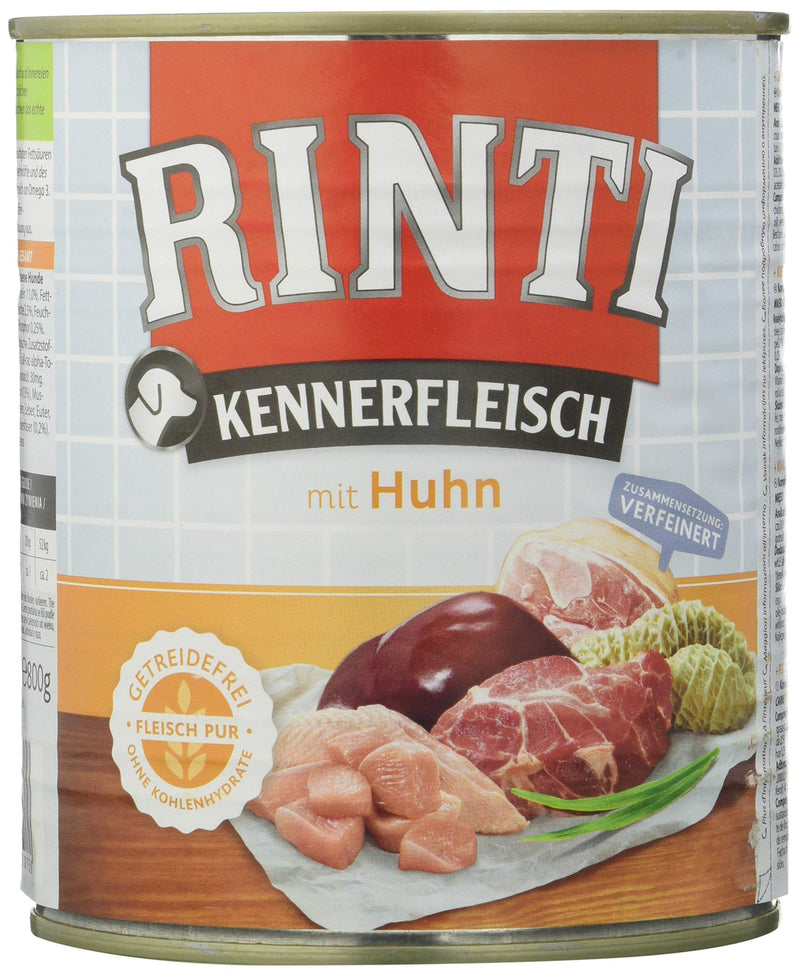 RINTI connoisseur meat chicken 12 x 800 g - BeesActive Australia