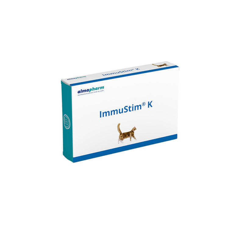 almapharm astorin ImmuStim K | 72 tablets | Supplementary food for cats | Vital substances for the immune system | To support the immune system | Contains beta-glucans - BeesActive Australia