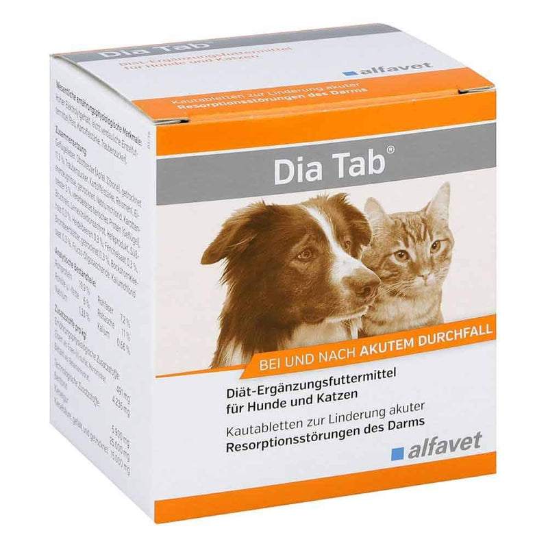 DIA TAB chewable tablets for dogs/cats 6X5.5 g - BeesActive Australia