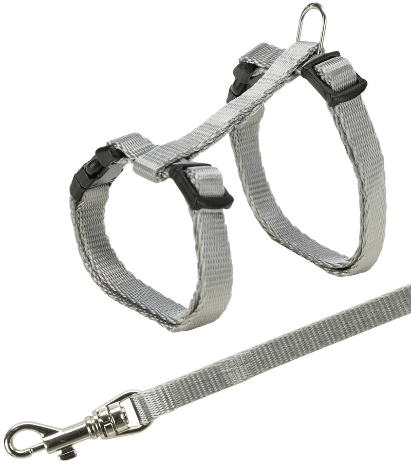 Trixie 4182 Kitten Harness with Leash, Nylon, 19-31 cm/8 mm, 1.20 m - BeesActive Australia