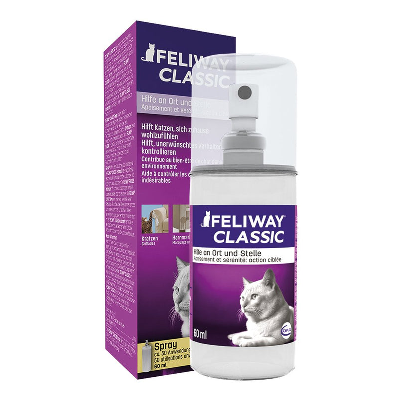 FELIWAY CEVA Classic Spray 60 ml (pump spray) - BeesActive Australia
