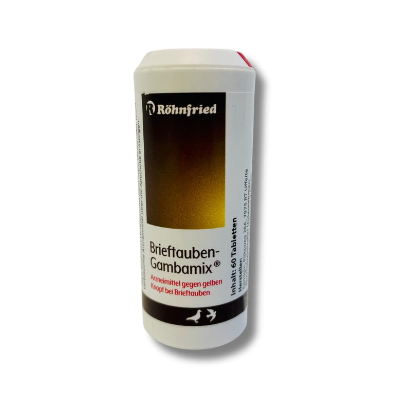 Röhnfried racing pigeons Gambamix 10mg carnidazole, 60 tablets - BeesActive Australia