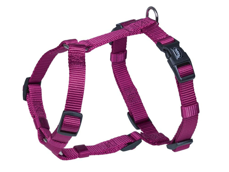 Nobby Harness Classic, raspberry Chest: 50/70 cm, W: 20 mm, 1 piece length 50-70 cm; Width 20mm - BeesActive Australia