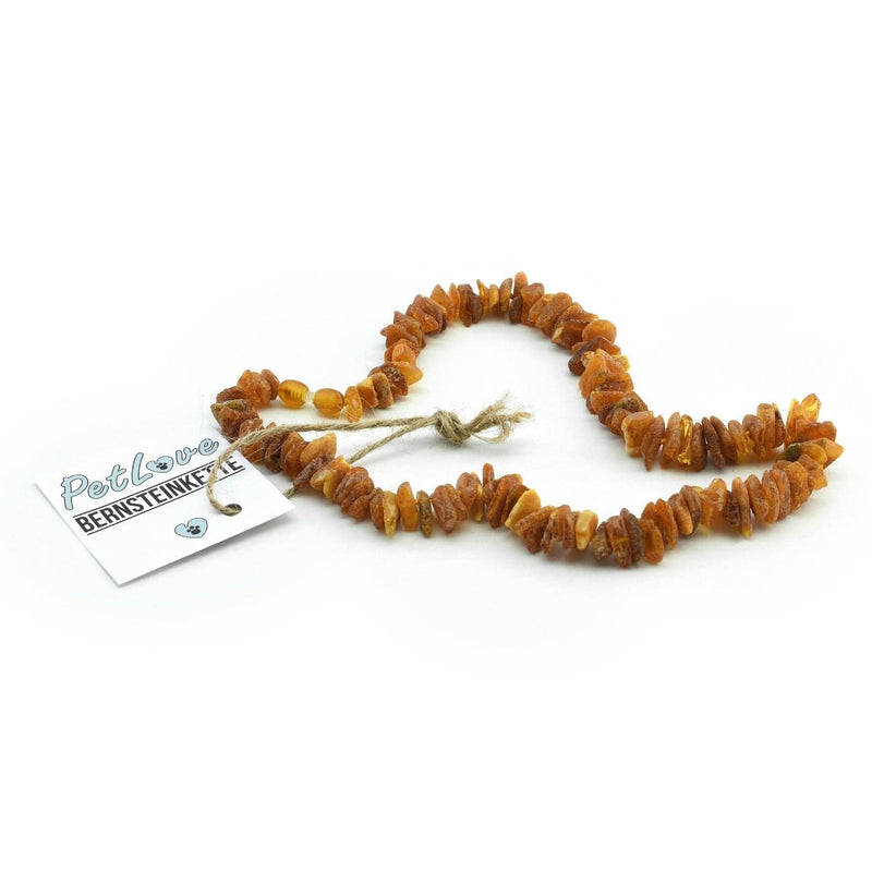 PetLove Amber Necklace Dog • 100% Baltic Amber • Collar for Dogs & Cats • Length: 35cm - BeesActive Australia