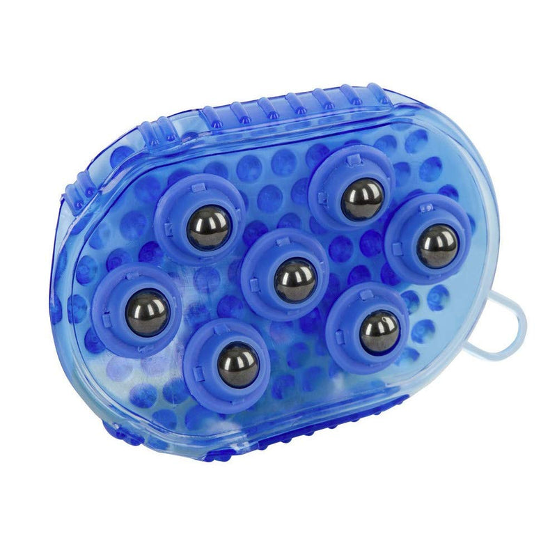 Kerbl magnetic massage curry comb royal blue - BeesActive Australia