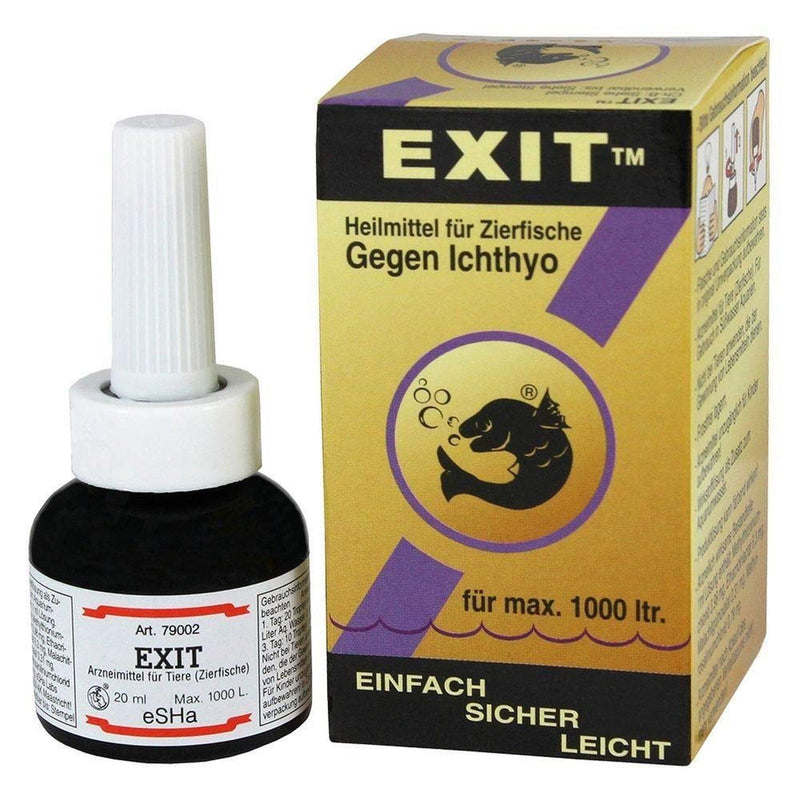 ESHA EXIT Against Ichthyo 20ml for 1000 liters Remedy for Max. 1000 liters - BeesActive Australia