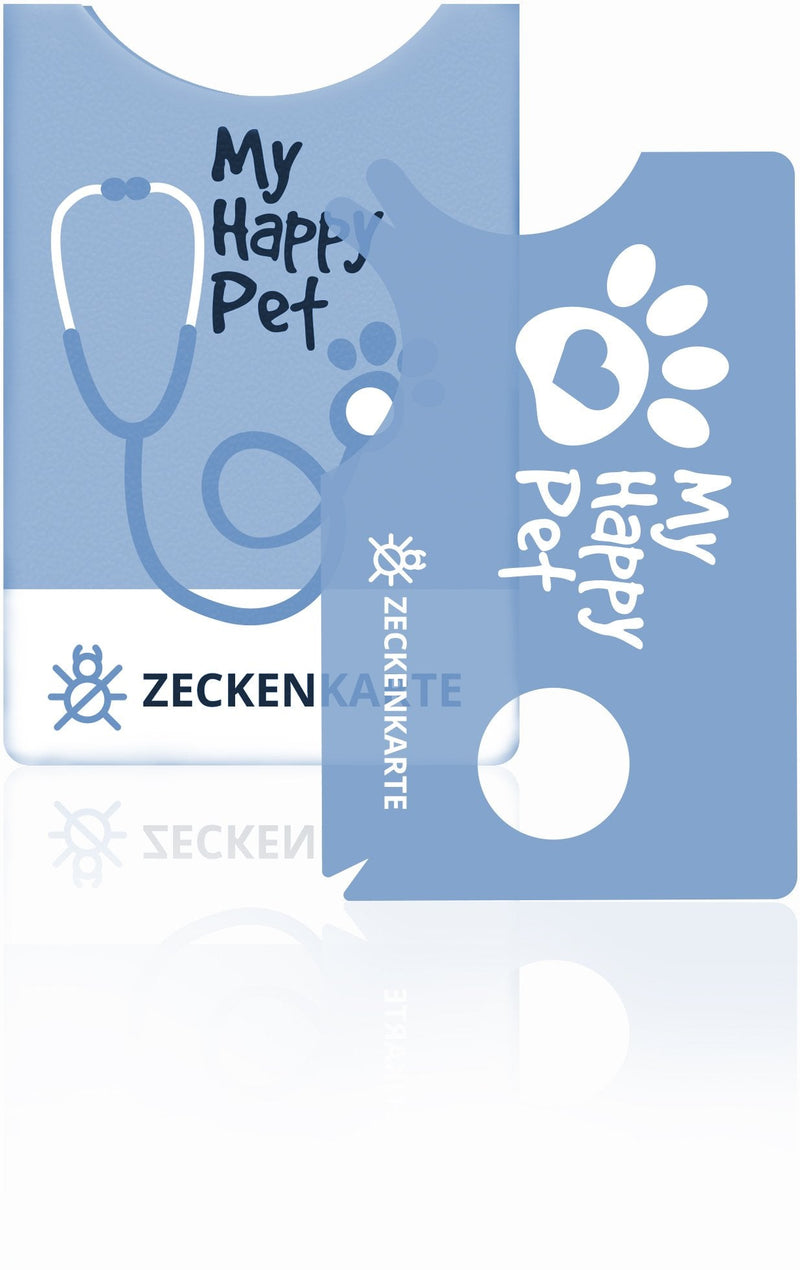 innoGadgets tick map with magnifying glass | Quickly and gently remove ticks from pets or people Easy to store and always with you Fits in your pocket, purse or backpack | Blue Happy Blue - BeesActive Australia