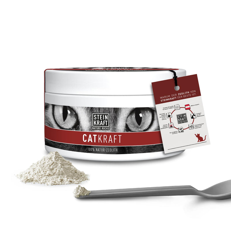 STEINKRAFT ZEOLITE powder for cats and small animals, 50g, 14 μm, natural minerals, high clinoptilolite content - BeesActive Australia
