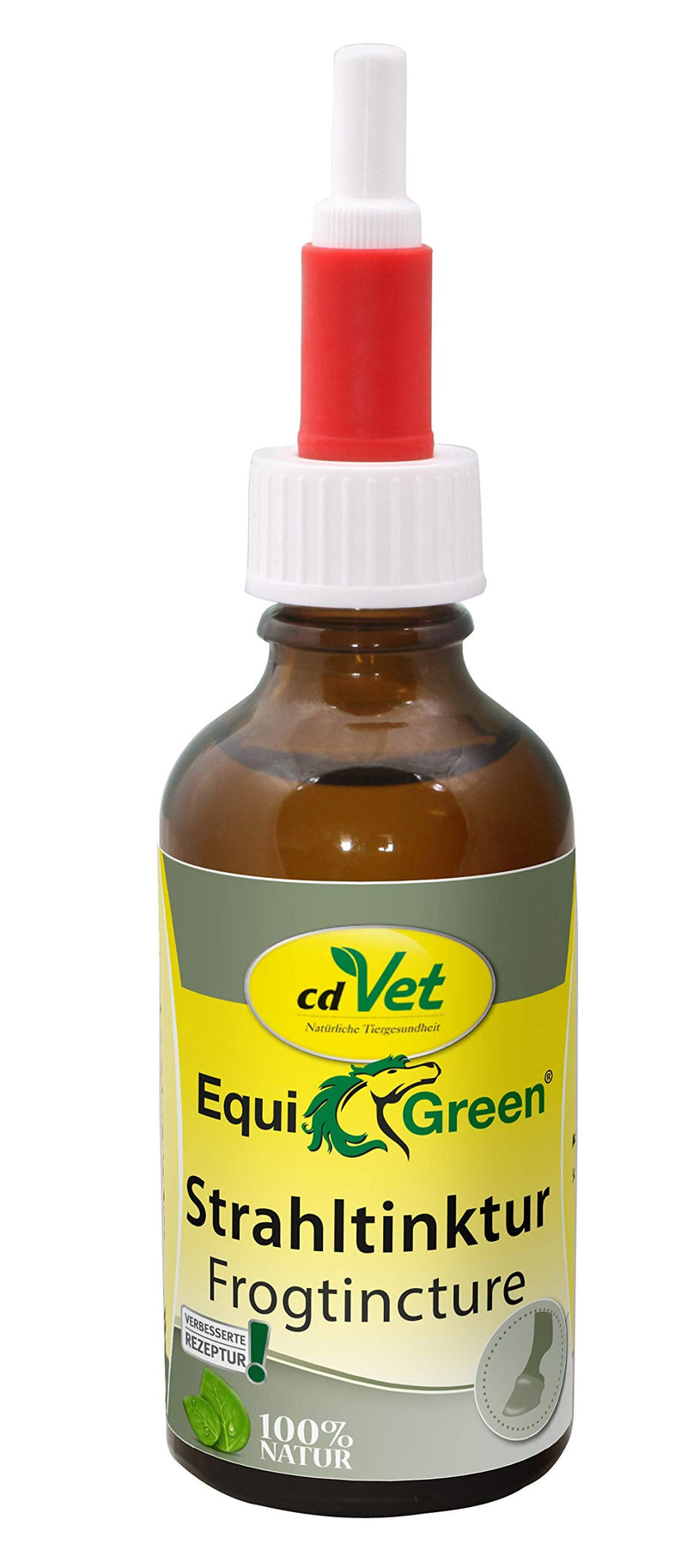 cdVet EquiGreen Jet Tincture - Tincture against thrush and for hoof care for jet problems for horses and ponies 50 ml - BeesActive Australia