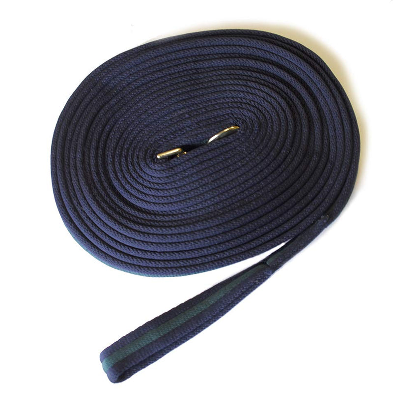 Rhinegold Padded Longee Cord. navy blue/green - BeesActive Australia
