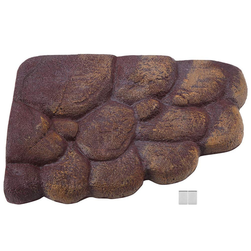 Magnetic Resin Turtle Sun Island Floating Sun Ramp Turtle Climbing Stone Aquarium Landscape Ornament Habitat Decor for Semi-Aquatic Animals (NS-79) - BeesActive Australia