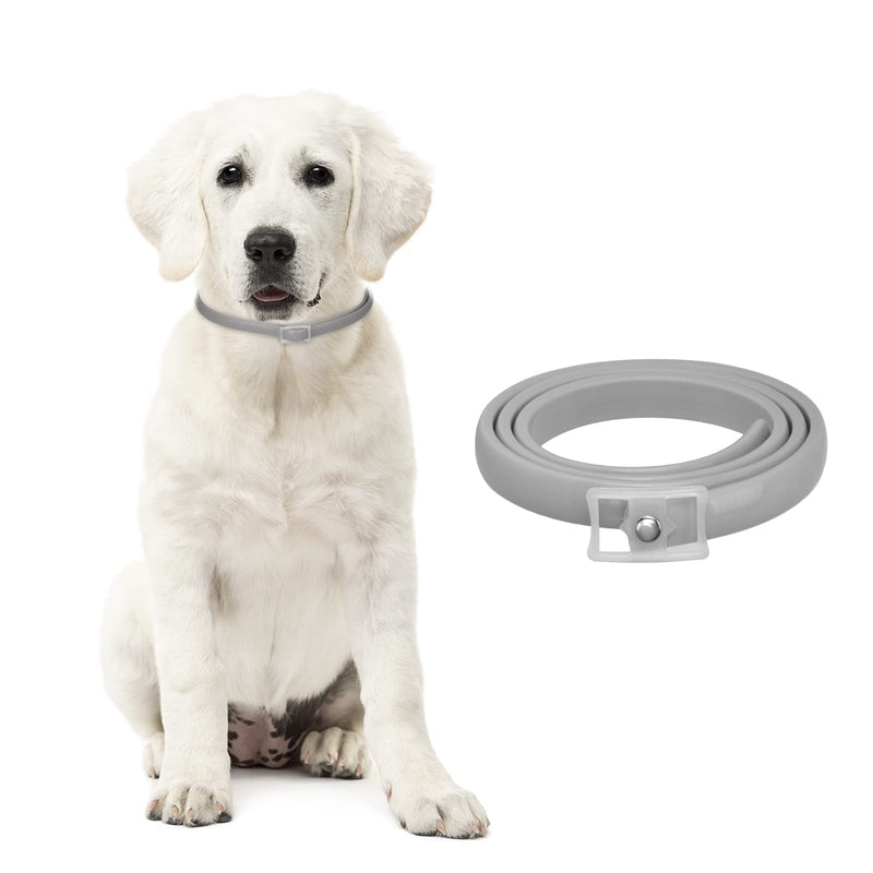 DEWEL 63.5 cm tick collar for dogs and cats, flea tick collar, flea and tick prevention collars, adjustable waterproof dog flea collar - BeesActive Australia