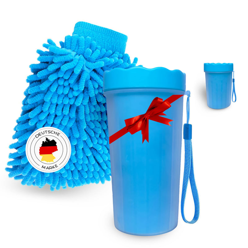 Goldthal®️ The original paw cleaner for dogs with microfiber glove, no more dirty paws for large or small paws large/large - BeesActive Australia