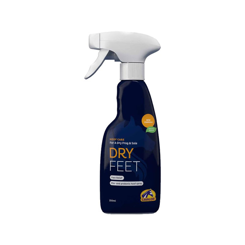 Cavalor Dry Feet Effective Natural New Formula 250ml for hoof sole and frog prevents moisture and dirt prevents thrush - BeesActive Australia