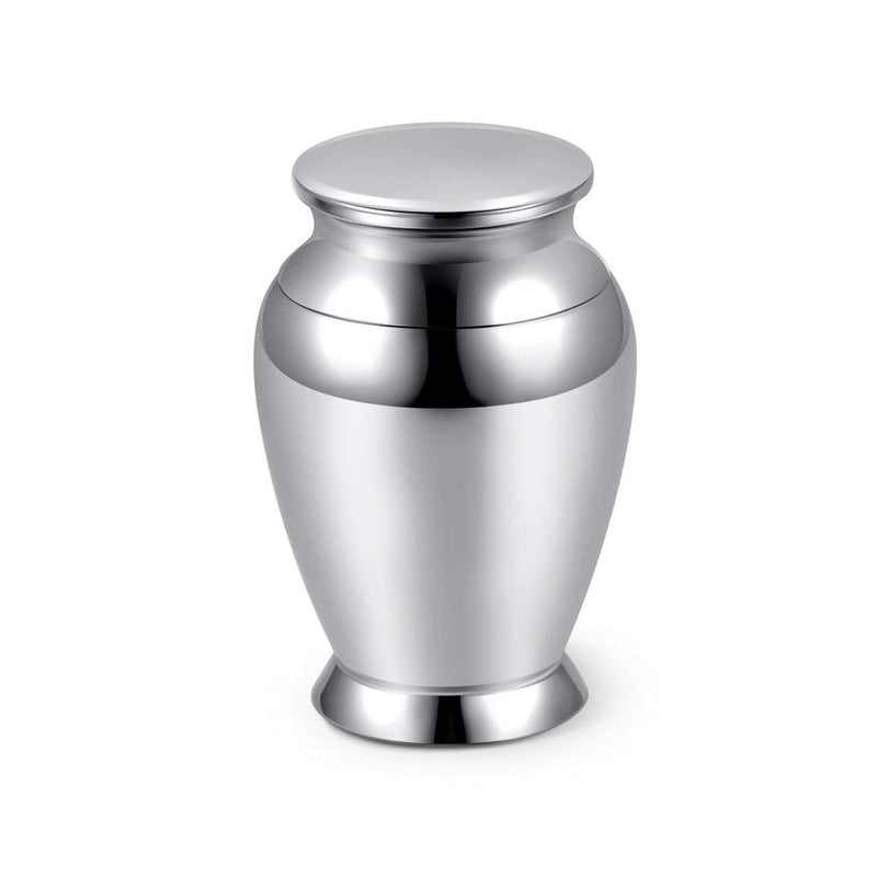 JSDDE Mini Urn Made of Stainless Steel Waterproof Memorial Urn Keepsake Urn Memorial Funeral Keepsake Urn Keepsake for Safe Storage of Ashes (Style 1) Style 1 - BeesActive Australia