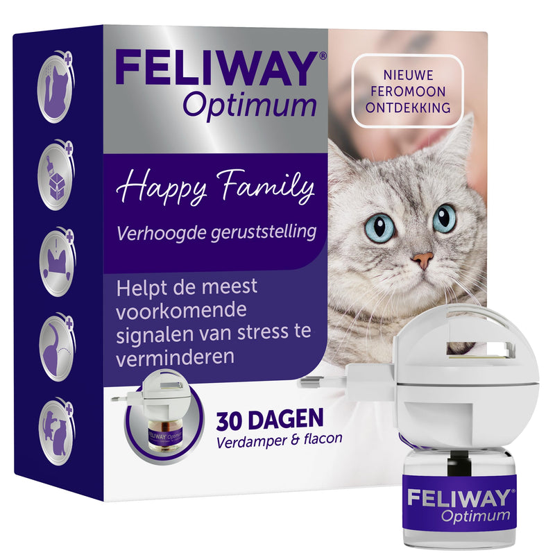 FELIWAY Optimum - Anti-stress for cat - vaporizer + refill 48 ml - BeesActive Australia