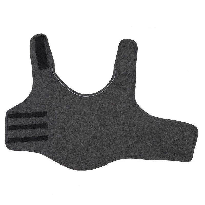Crazy Dark ThunderShirt Stress Dog ThunderShirt, Keep Calm Gray Pet Anti-Anxiety Jacket, Cats for Pet Puppy Small Dogs(L) L - BeesActive Australia