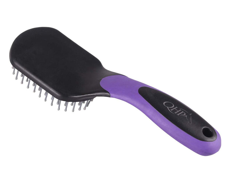 QHP Tail and Mane Brush Tail Brush Mane Brush (Black/Purple) - BeesActive Australia