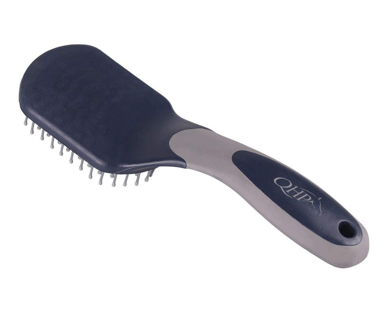 QHP Tail and Mane Brush Tail Brush Mane Brush (Navy/Grey) - BeesActive Australia