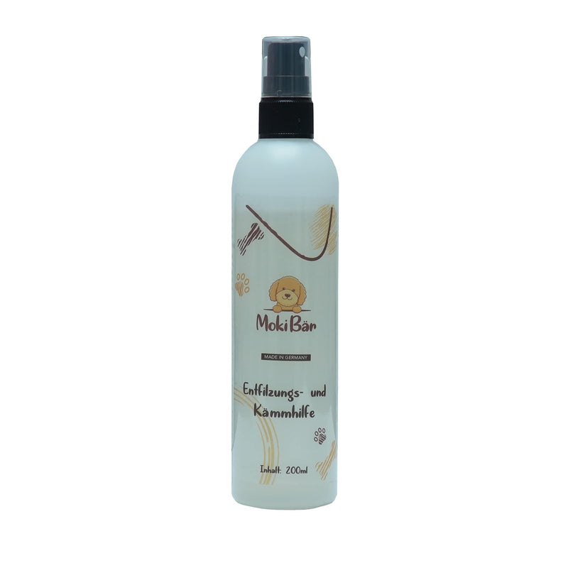 Moki Bear detangling spray and combing aid for dogs I 200ml I Nourishes and makes the fur easy to comb - BeesActive Australia