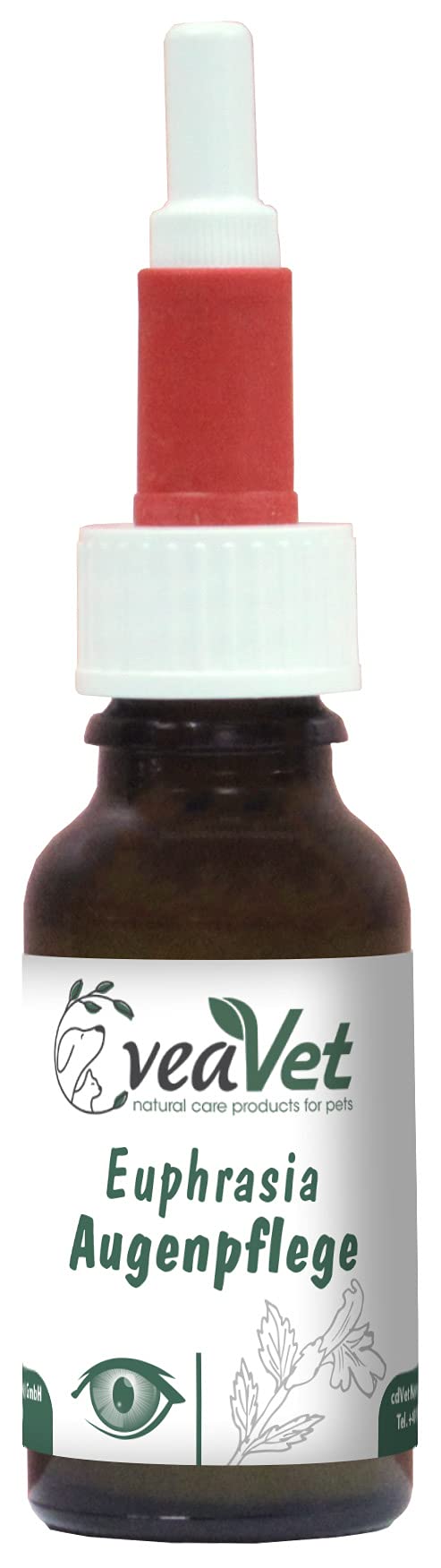 VeaVet Euphrasia 20ml eye care for dogs and cats - BeesActive Australia