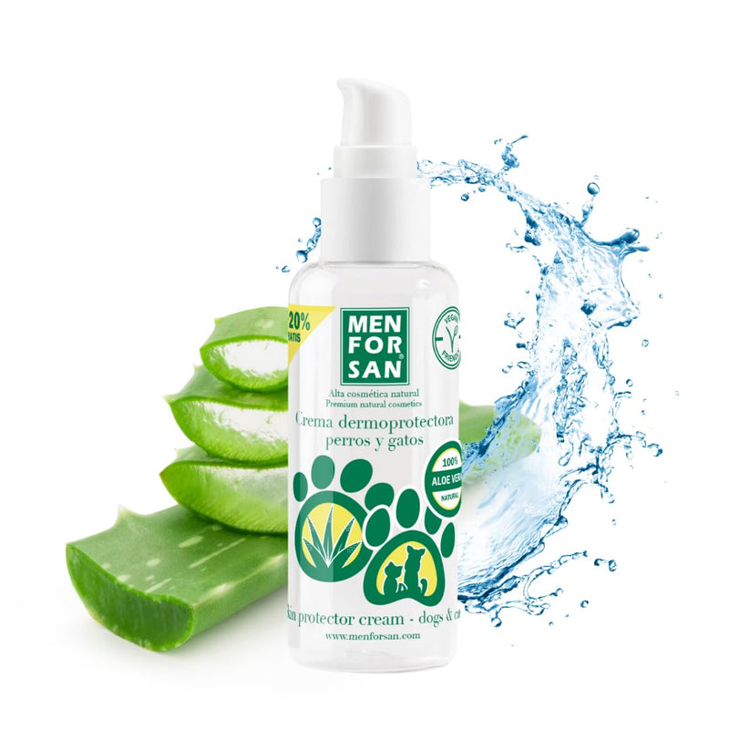 MENFORSAN skin-protecting moisturizer for dogs and cats 60 ml, with 100% natural aloe vera from controlled organic cultivation - BeesActive Australia
